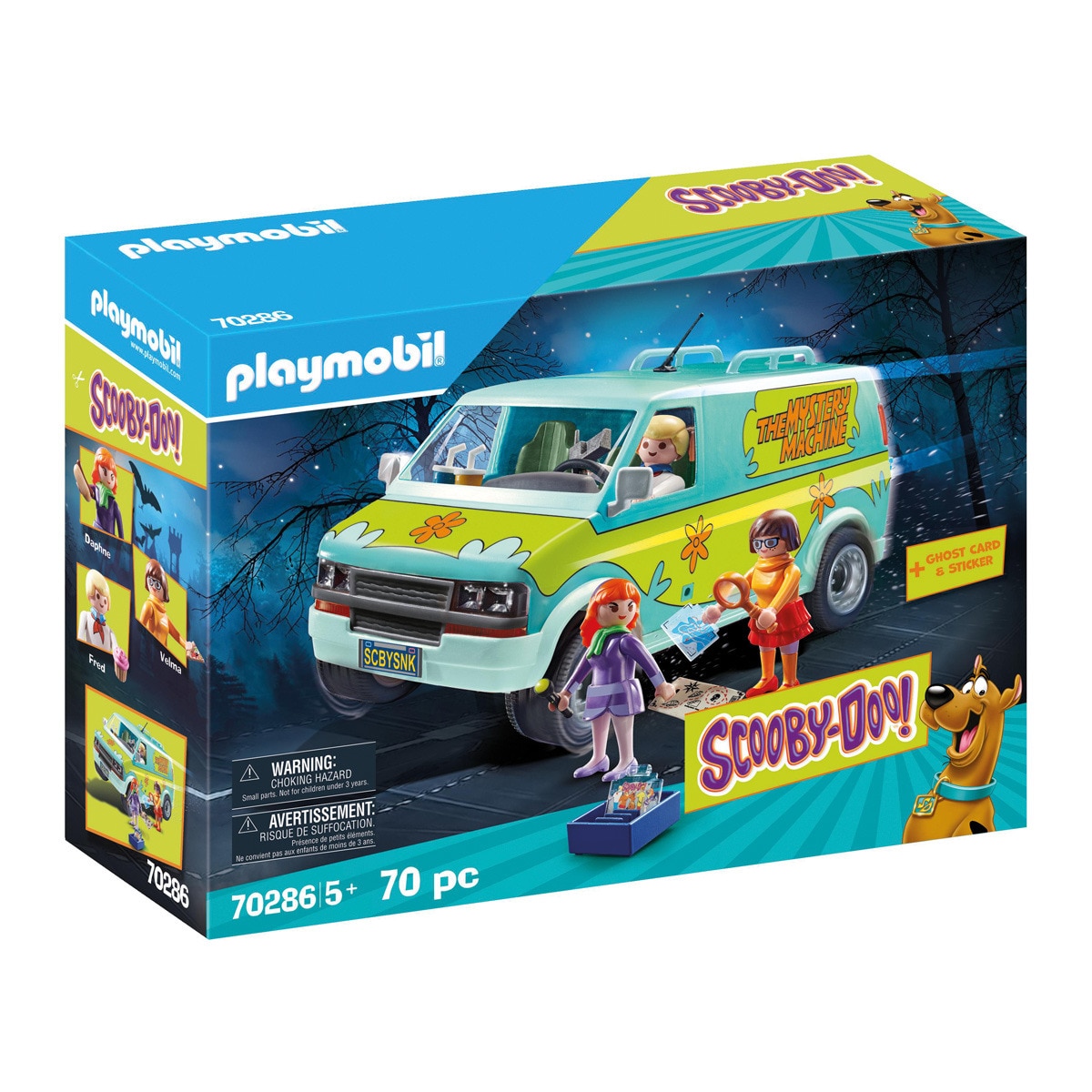 Playmobil - La Máquina Del Misterio Furgoneta Scooby-Doo!