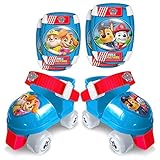 Stamp - Set De Patines, Coderas Y Rodilleras Paw Patrol