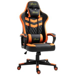 Vinsetto - Silla Gaming naranja-negro