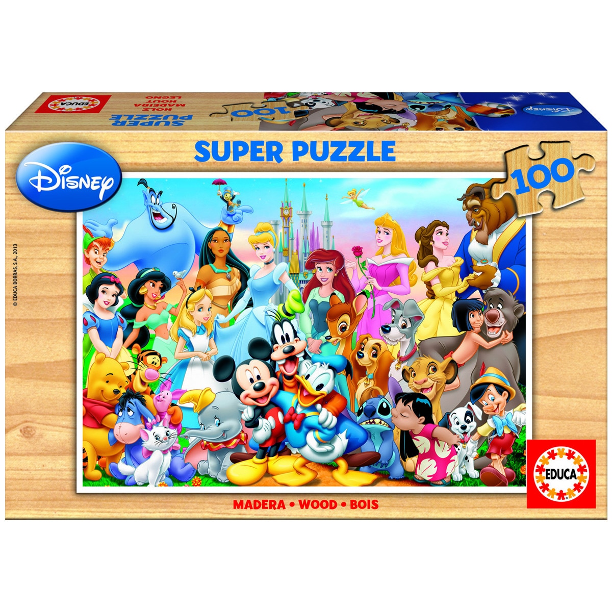 Educa Borrás - Educa 100: Puzzle Disney Princess