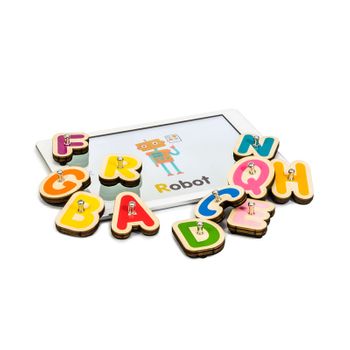 Marbotic Smart Letters Juego Interactivo De Madera Para Aprender A Leer