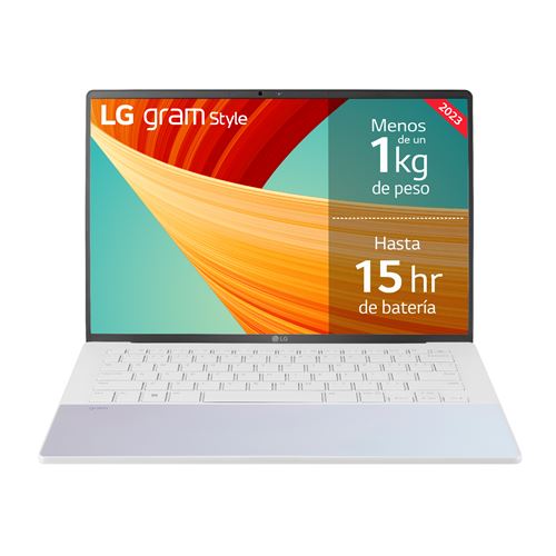 Ordenador portátil LG Gram 14Z90RS-G.AD74B Intel® Core™ i7-1360P EVO, 32GB RAM, 512GB SSD, Intel Iris Xe, Windows 11 Home, 14'' WQXGA, Blanco