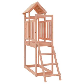 Torre De Juegos Con Escalera Madera Abeto Douglas 53x110x214 Cm Vidaxl