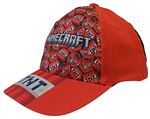 Gorra Minecraft Rojo Talla 52/54cm