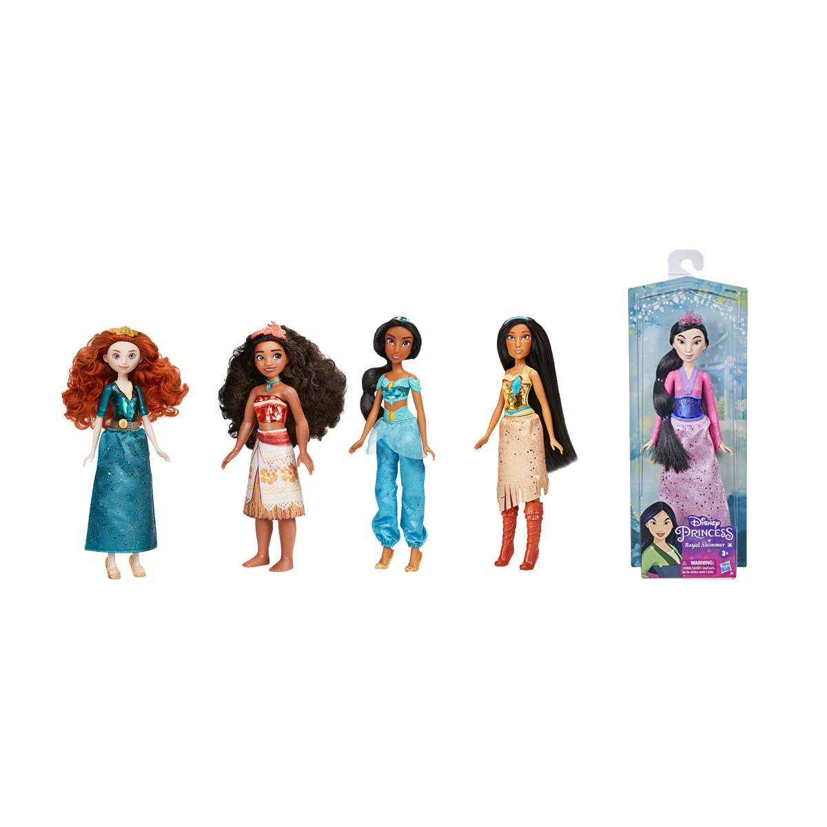 Hasbro - Princesas Brillo Real Royal Shimmer Disney Princess