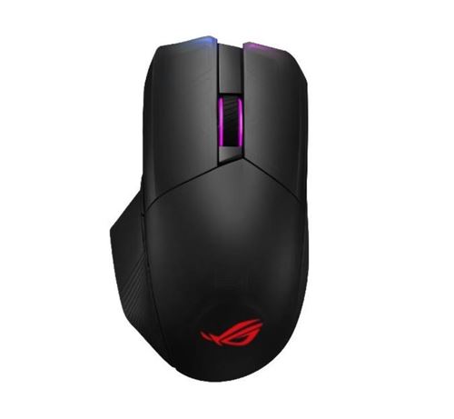 Ratón gaming inalámbrico Asus ROG Chakram Negro