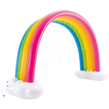 Rociador Arco Iris Y Nube Multicolor 300x109x180 Cm Intex