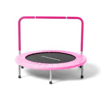 Trampolín Ataa Fitness One Rosa - Juegos Y s Infantiles Para Niños Al Aire Libre