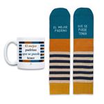 UO Kit Taza + Calcetines talla 42-46 El Mejor Padrino que se puede tener