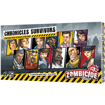 Zombicide 2e: Chronicles Survivor Set