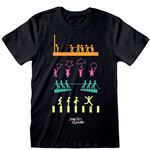 Camiseta El juego del calamar Games S Negro