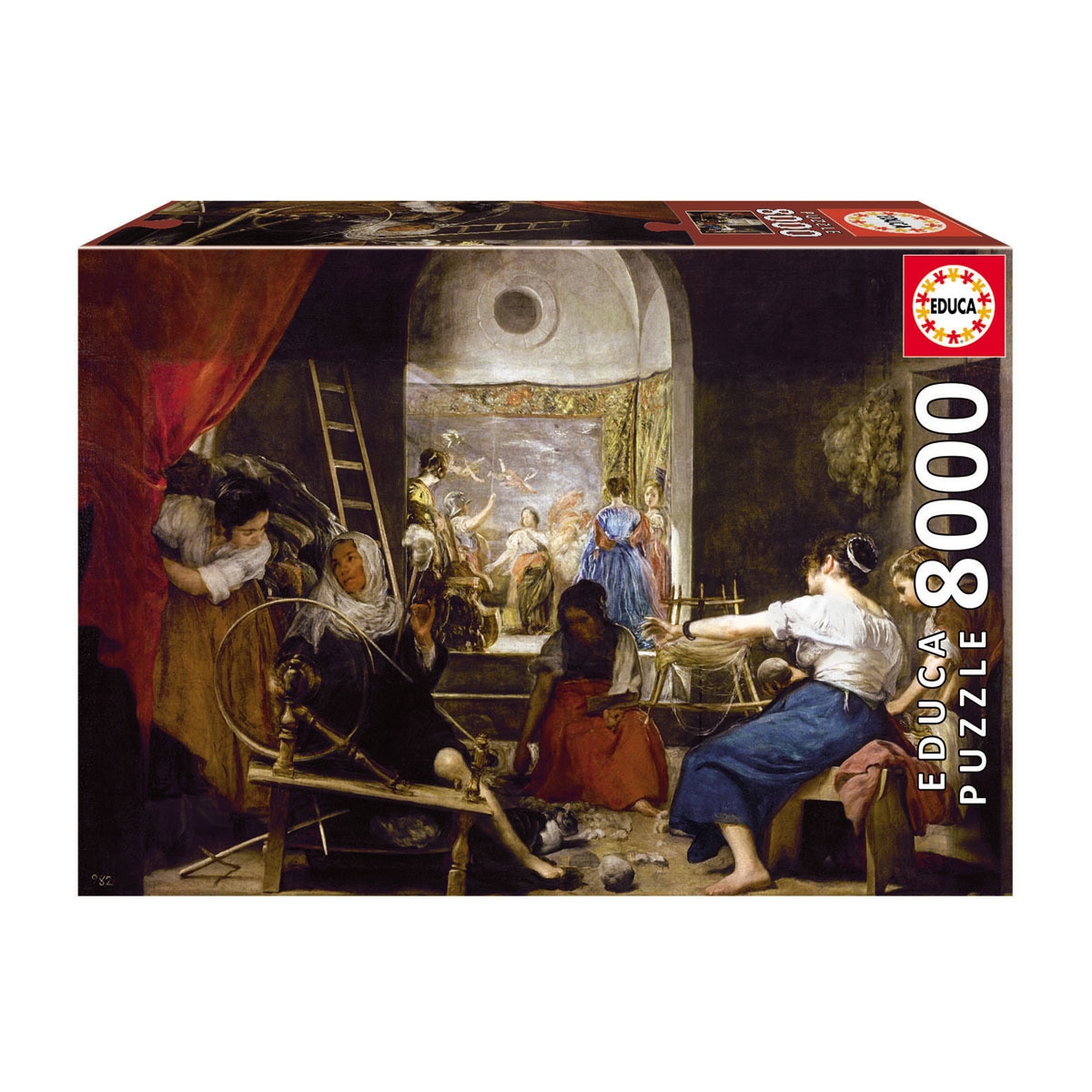 Educa Borrás - Puzzle 8000 Piezas Las Hilanderas Velázquez