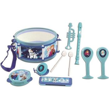 Frozen - Lote De 7 Instrumentos Musicales Para Niños Lexibook