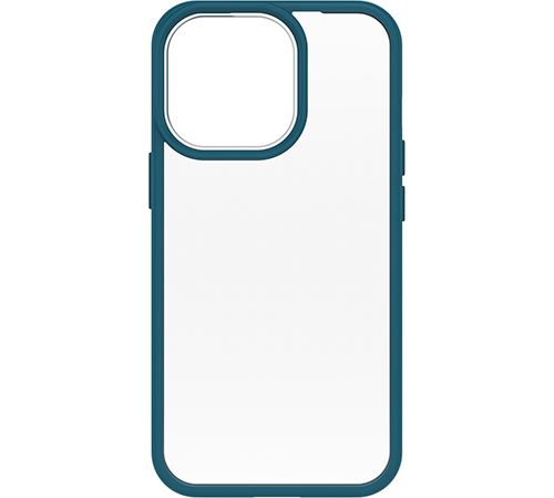 Funda Otterbox React Transparente Marco Azul para iPhone 13 Pro