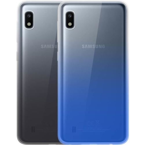 Kit 2 fundas Bigben Negro/Azul para Samsung Galaxy A10