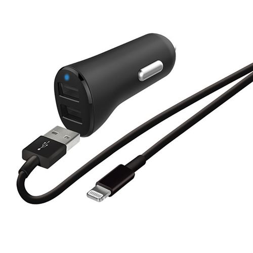 Cargador dual Wefix USB-A/Lightning 1m