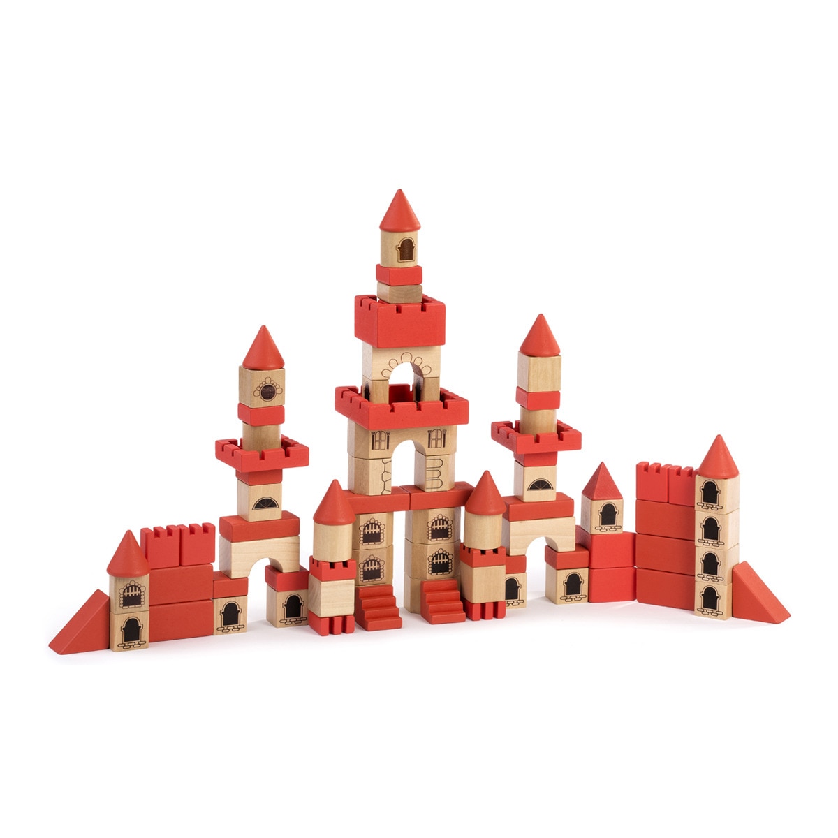 Miniland -  De Construcción De Castillo Stacking Castle