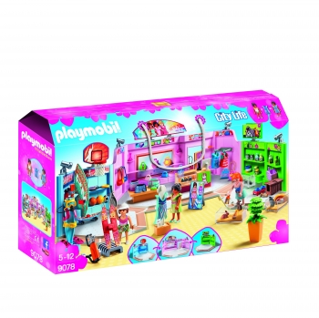 Playmobil - Paseo Comercial con 3 tiendas