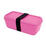 Recipiente para alimentos rectangular 0,75L Milan serie Sunset fucsia