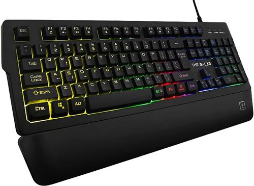 Teclado gaming RGB The G-Lab Keyz Palladium