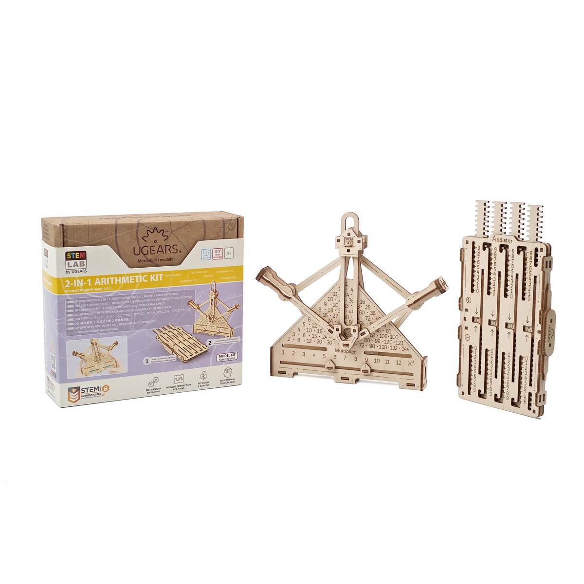 Ugears - Maqueta Arithmetic Stem Lab