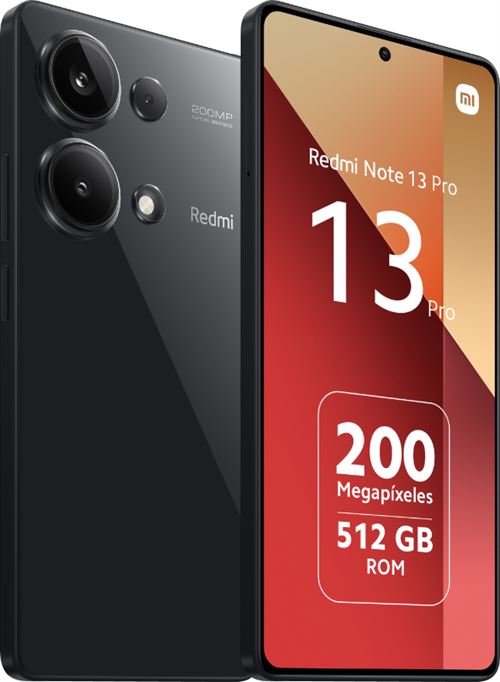 Xiaomi Redmi Note 13 Pro 6,67" 512 GB Negro