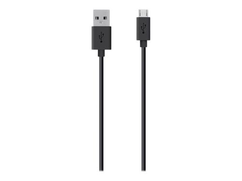 Cable Belkin Mixit USB 2.0 a Micro USB B Negro 1,2 m