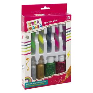 Creamania - Set pegamentos con purpurina