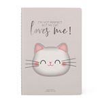 Cuaderno medium planed Legami Kitty