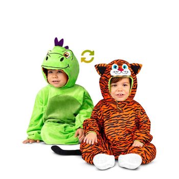 Disfraz De Dragón-tigre Reversible Para Bebé Y Niños