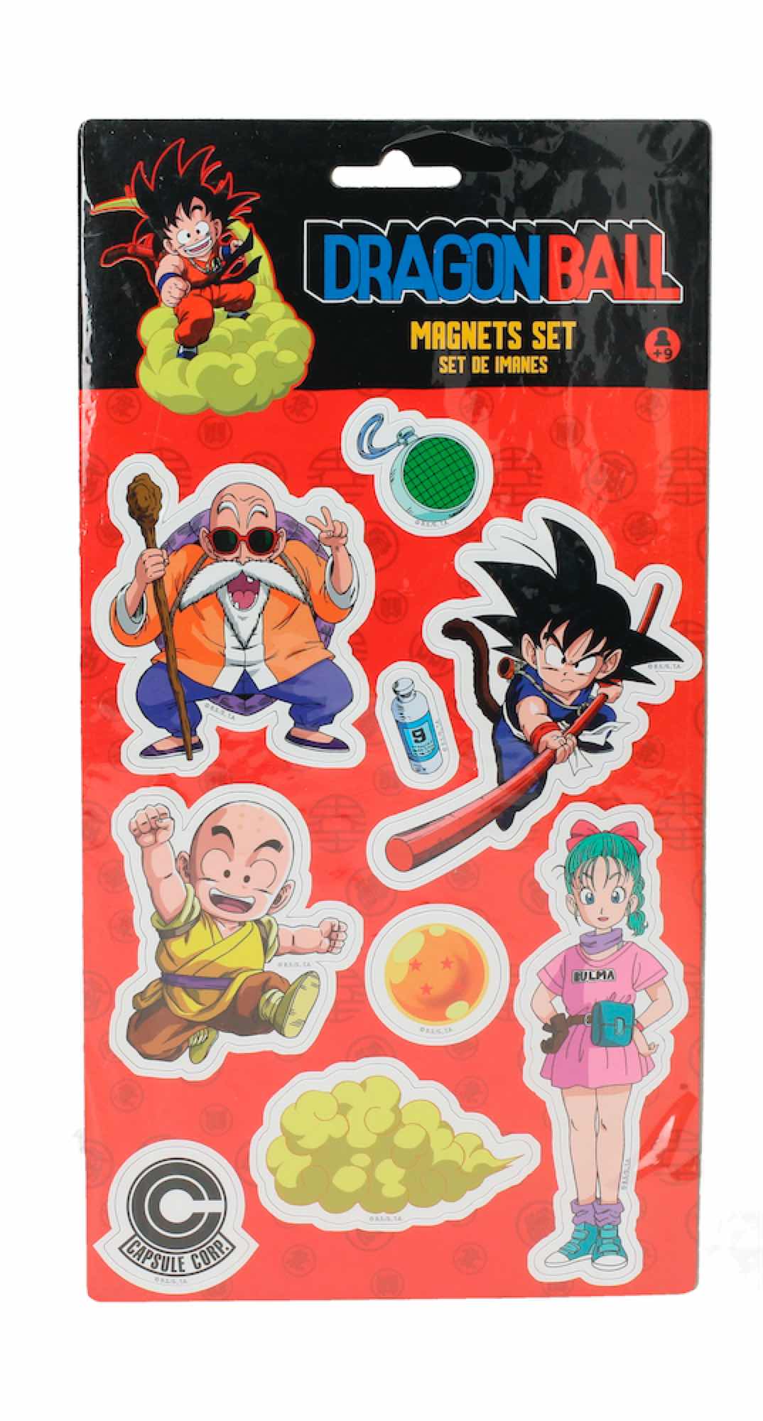 Set de imanes Dragon Ball Personatges i icones