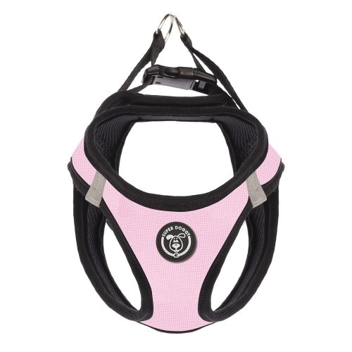 Arnés Comfort Super Doggy para perros para perros color Rosa