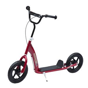 Homcom - Patinete Scooter Ajustable 2 ruedas Rojo