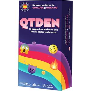 Juego de mesa QTDEN con cartas y tablero ㅤ