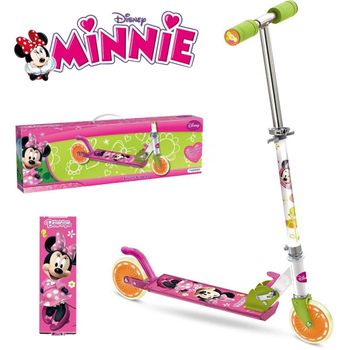 Patinete 2 Ruedas Para Niños Monopatín Patín Scooter Infantil Disney Minnie