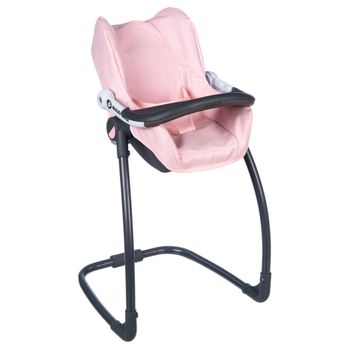 Asiento Maxicosi Y Trona Para Muñecas 3 En 1 Rosa Claro Smoby