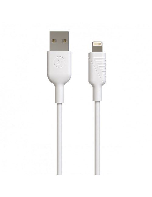 Cable Muvit for change  USB a Lightning Blanco 3 m