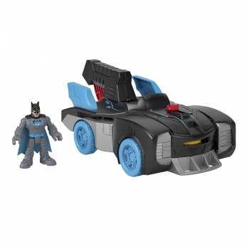 Dc Comics Batmóvil Transformable con Batman Figura de Acción +3 Años