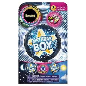 Globo luz LED - Birthday Boy