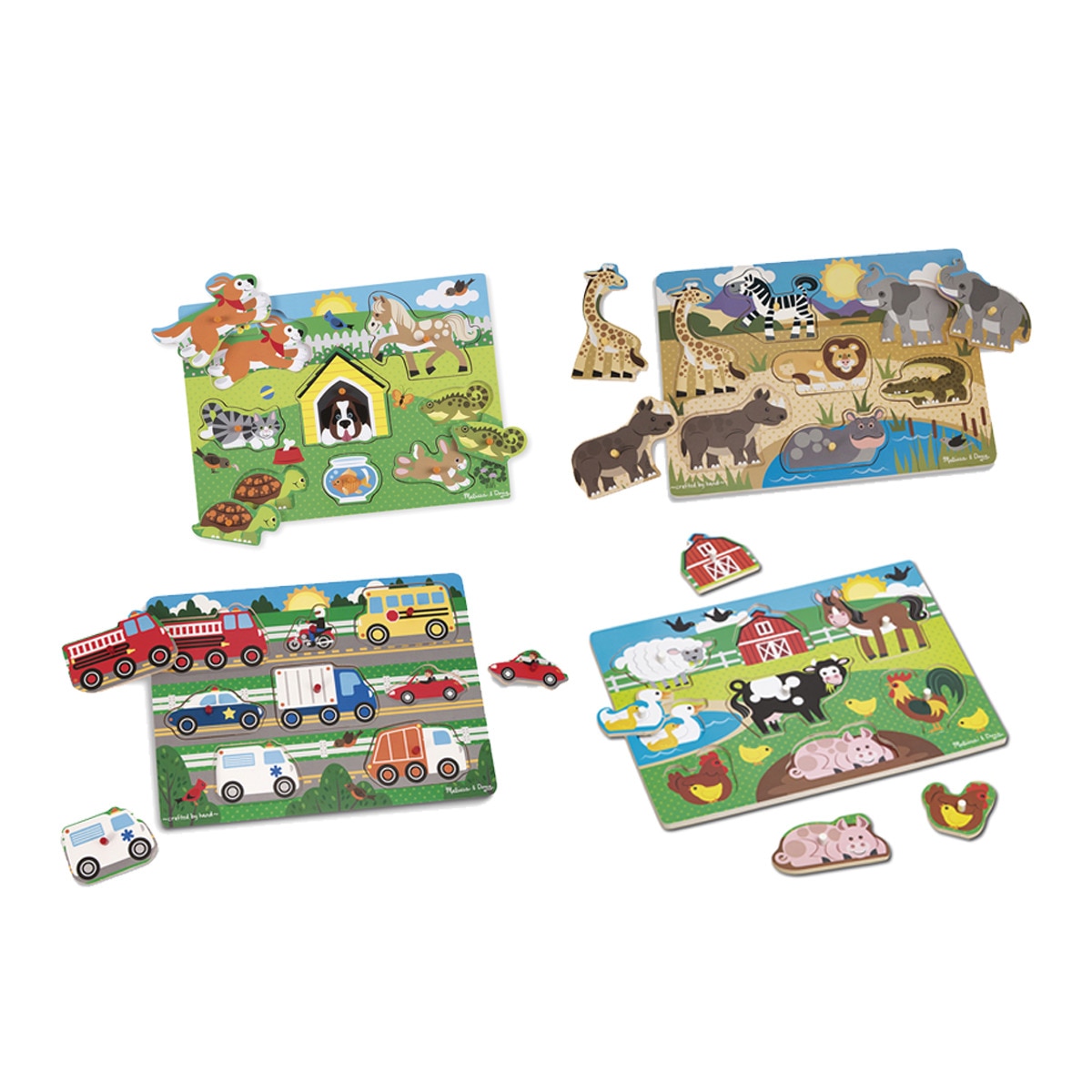 Melissa & Doug - Peg Puzzle