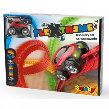 Smoby - Flextrem Set Pista con Vehículo