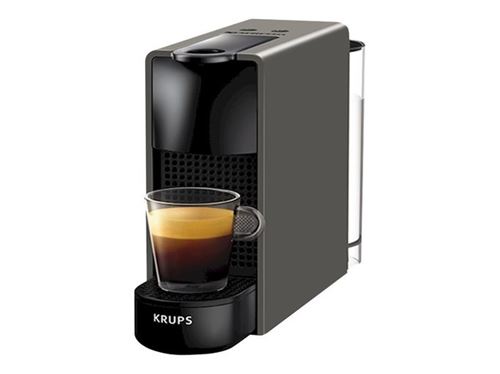 Cafetera de cápsulas Nespresso Krups Essenza Mini Gris Intenso