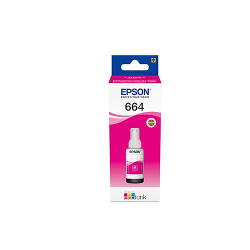 Cartucho de tinta Ecotank Magenta Epson 664 C13T664340