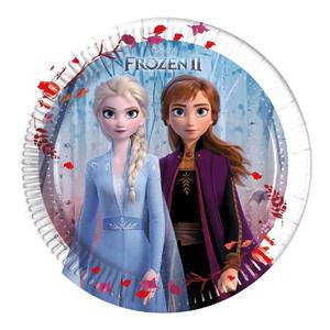 Frozen - Pack 8 platos de papel - Frozen II