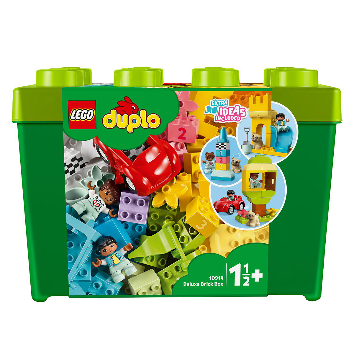 LEGO -  De Construcción Creativo Caja De Ladrillos Deluxe Con Coche Y Accesorios DUPLO