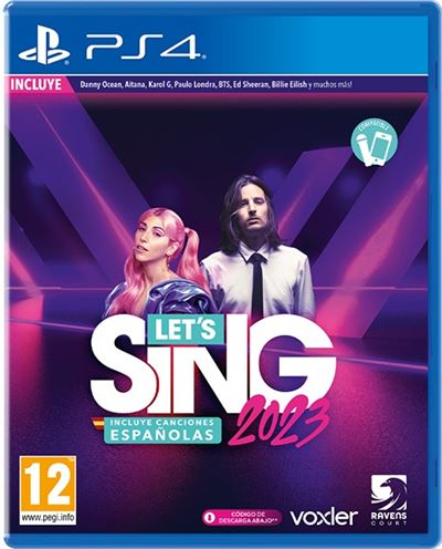 Let´ s Sing 2023 Incluye Canciones Españolas PS4