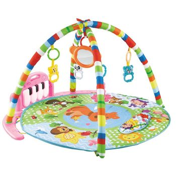 Manta De Actividades Con Piano Happy Cangaroo Pink