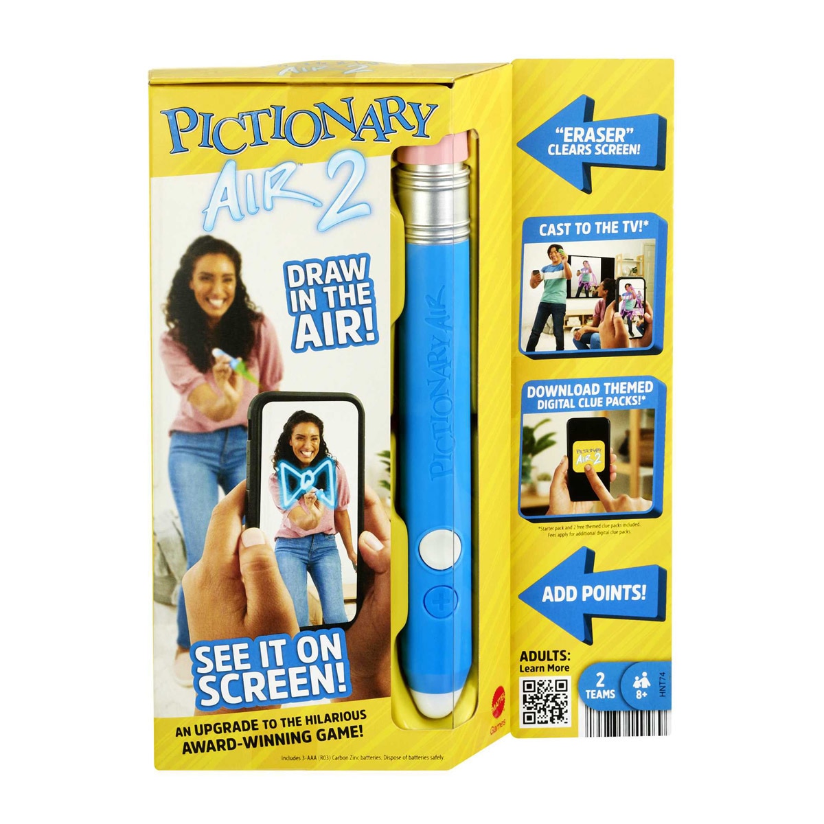 Mattel - Juego De Mesa Games Pictionary Air 2.1