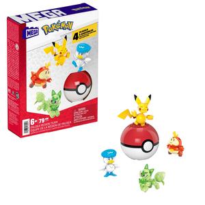 Mega Bloks - Pokemon - Set Construcción Mundo Pokémon 79 Piezas ㅤ