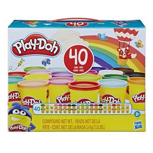 Play-Doh - Pack 40 Botes de Colores